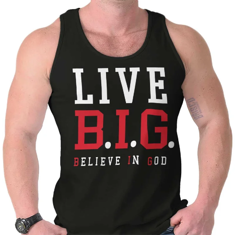 Believe in God Tank Top Laid