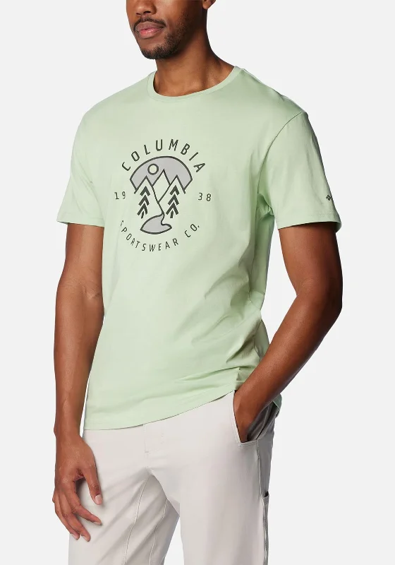 Columbia Men’s Rapid Ridge™ Graphic T-Shirt, Sage Leaf Hip Men's Retro