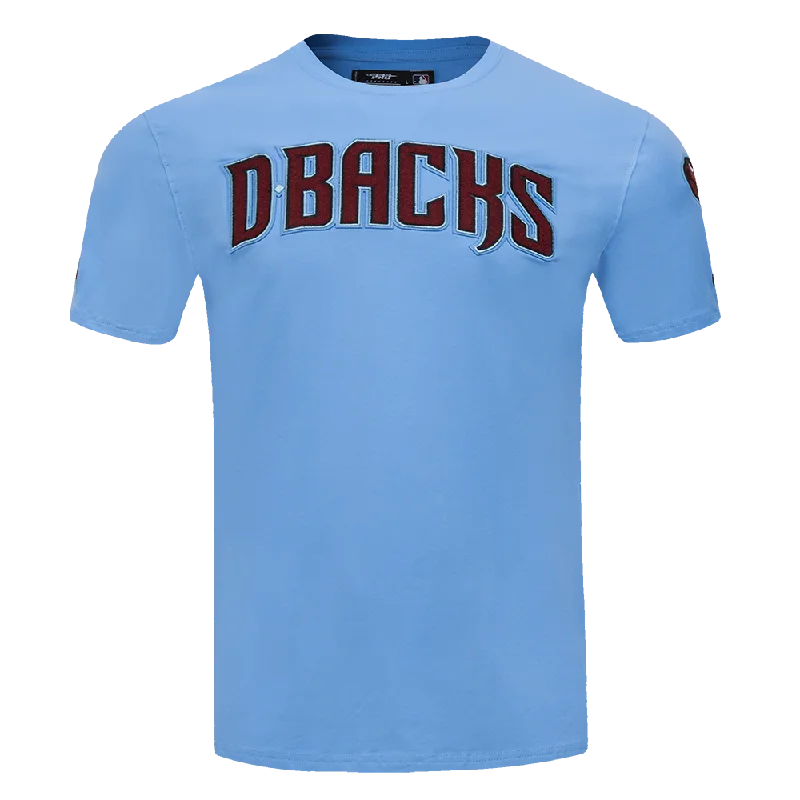 MLB ARIZONA DIAMONDBACKS CLASSIC CHENILLE MEN'S TOP (UNIVERSITY BLUE) Casual Men's Japanese 