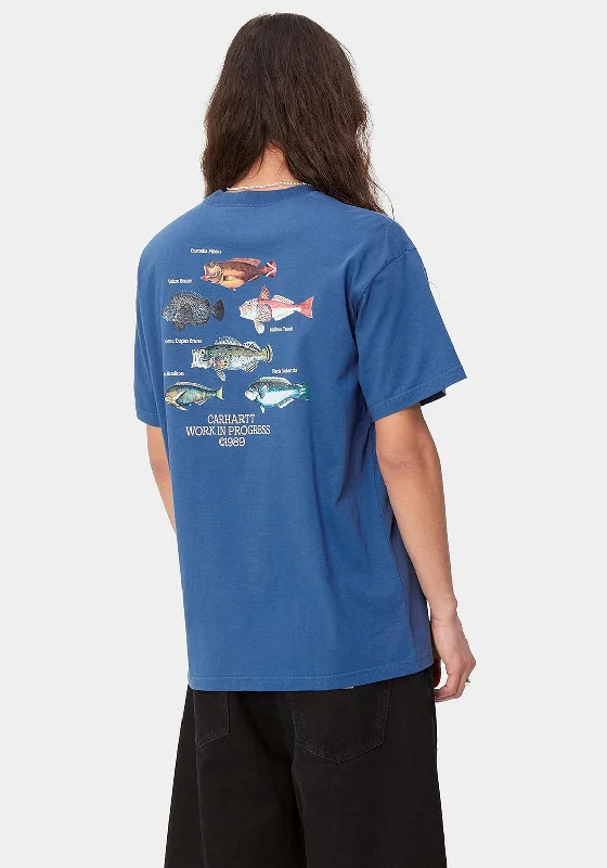 Carhartt WIP Fish Graphic T-Shirt, Acapulco Dynamic Men's Glow