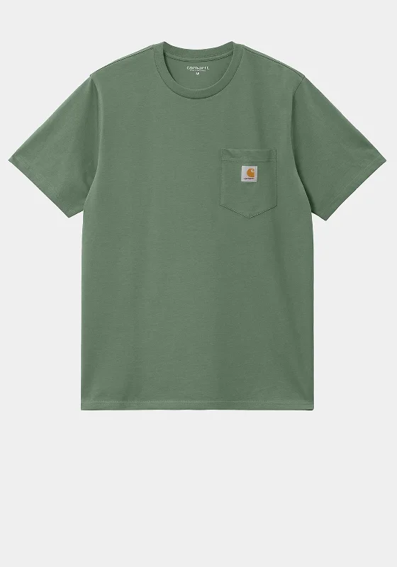 Carhartt WIP Pocket Crew Neck T-Shirt, Park Bold Men's Animal