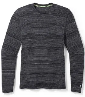 Men's Classic Thermal Merino Base Layer Crew Long Sleeve Shirt Luxurious Men's High