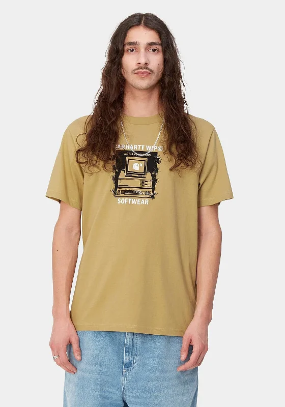 Carhartt WIP Fixed Bugs Graphic T-Shirt, Agate Adventure