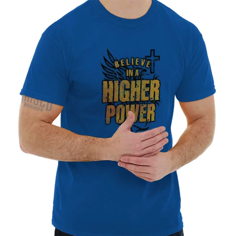 Believe In Higher Po T Shirt Traditional Men's Wool