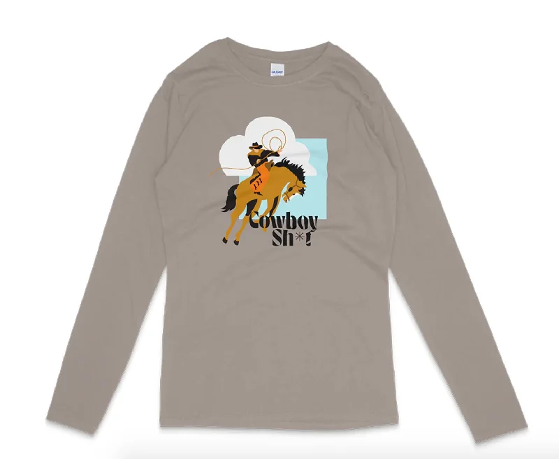 COWBOY SH*T- Sky Rider Long Sleeve Tee Dapper Men's 1920S