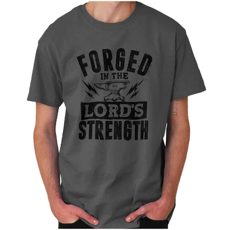 Forged in the Lord T Shirt Hip Men's Urban