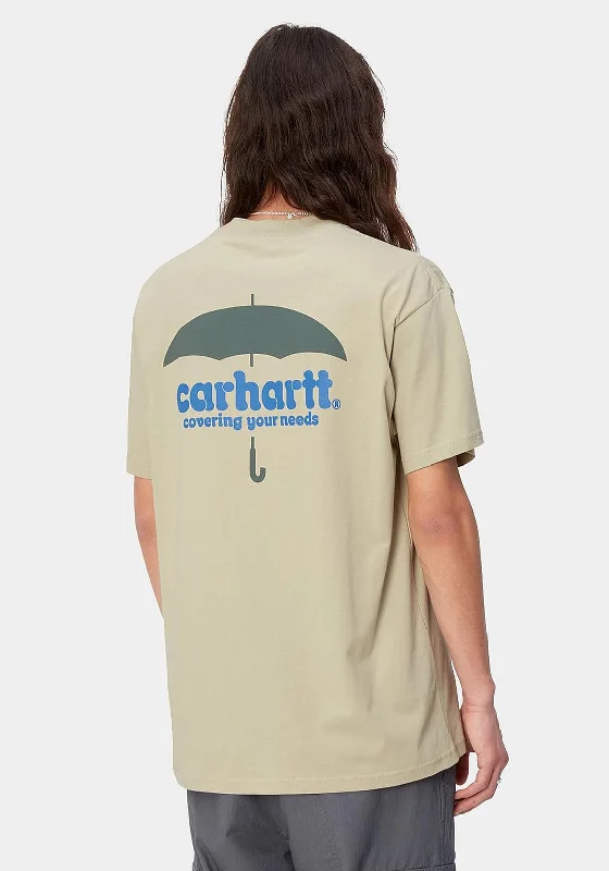 Carhartt WIP Covers Graphic T-Shirt, Beryl Minimalist Men's Casual 