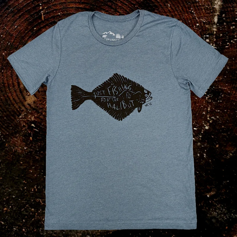 Adult Unisex For The Halibut T-shirt Hip Men's Urban