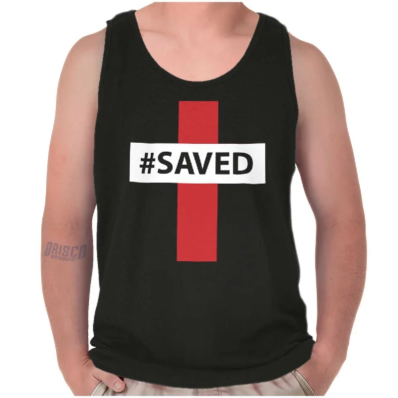 Hashtag Saved Tank Top Refined Men's Classic 