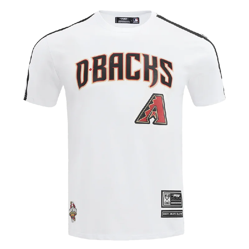 MLB ARIZONA DIAMONDBACKS CLASSIC MEN'S STRIPED TOP (WHITE/BLACK) Dapper Men's 1920S