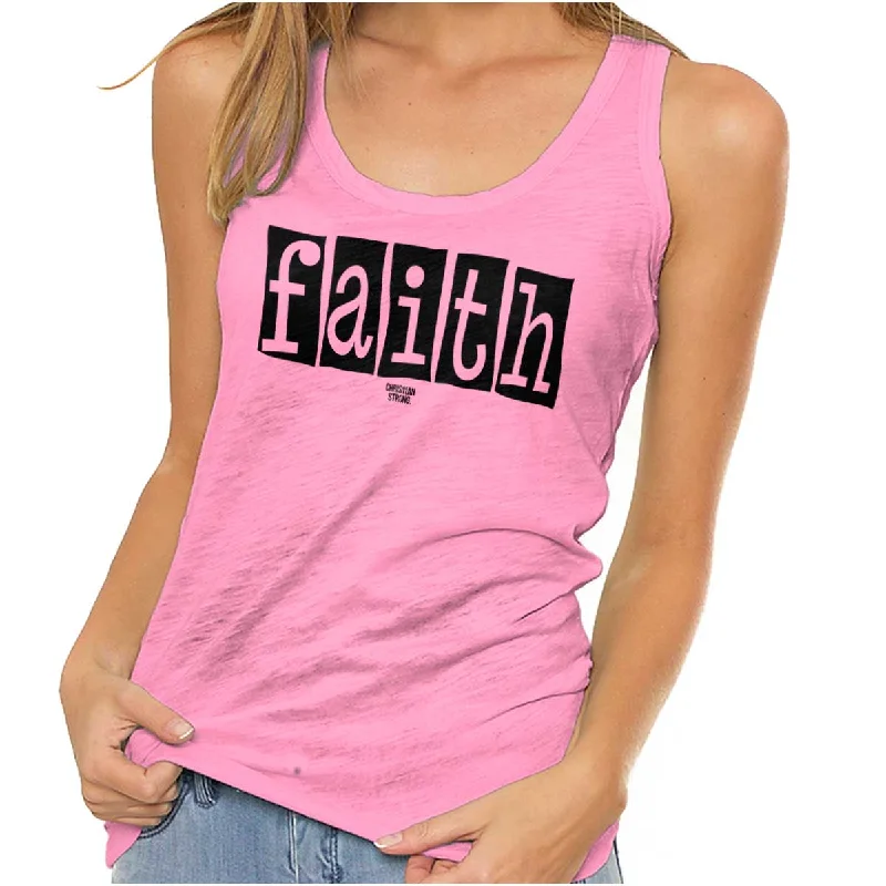 Faith Racerback Tank Bold Men's Statement