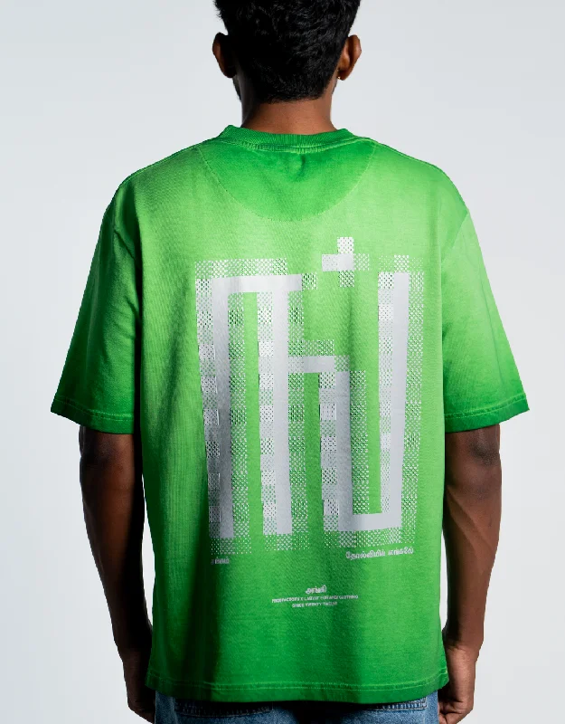 ING | OVERSIZED TAMIL T-SHIRT | LIGHT GREEN Youthful Men's Pop